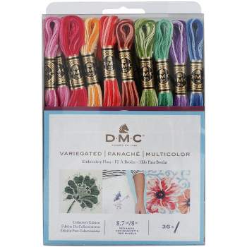 DMC Embroidery Floss Pack 8.7yd-Variegated 36/Pkg