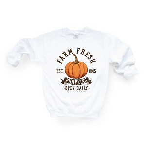 Simply Sage Market Women's Graphic Sweatshirt Farm Fresh Open Daily - 1 of 2