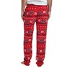 Superman All-Over Print Men's Lightweight Plush Fleece Sleep Pajama Pants - 4 of 4