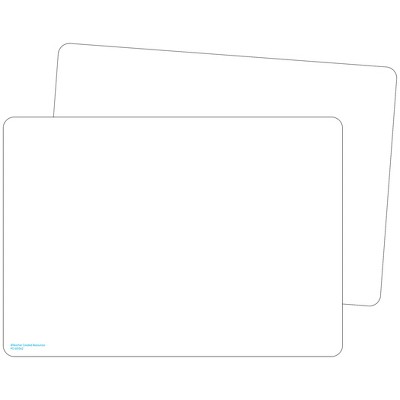Teacher Created Resources® Double-Sided Premium Blank Dry Erase Boards, Pack of 10