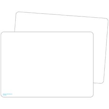 Teacher Created Resources® Double-Sided Premium Blank Dry Erase Boards, Pack of 10