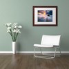 Trademark Fine Art -Mathieu Rivrin 'Ocean Painting' Matted Framed Art - 3 of 4