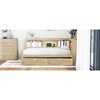 Twin Size Daybed with Two Storage Drawers, Storage Cabinets and USB Ports - 3 of 4