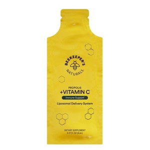 Beekeepers Naturals Liposomal Propolis Plus Vitamin C - Single - 0.27 fl oz - 1 of 4