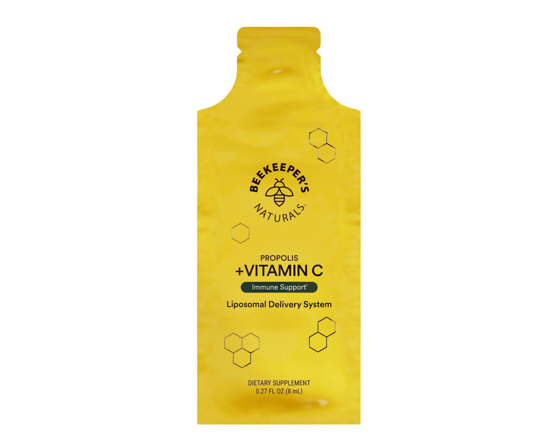 Beekeepers Naturals Liposomal Propolis Plus Vitamin C - Single - 0.27 fl oz