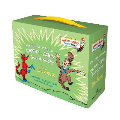 Little Green Box of Bright and Early Board Books -  by Dr. Seuss (Hardcover)