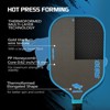 Aukfa Thermoformed Pickleball Paddle – Gold Titanium Wire Texture, 16mm PP Honeycomb Core, Fabric Surface,Multicolor - 4 of 4