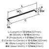 Amerock Collet Pull for Cabinets, Drawers, and Furniture - 3 of 4