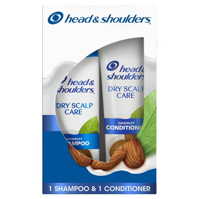 Head &#38; Shoulders Paraben Free Dry Scalp Care Shampoo and Conditioner Bundle Pack - 23.4 fl oz/2ct, 1 of 16