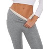 Clearlove Women Fleece Lined Leggings High Waisted Warm Thermal Winter Thick Yoga Pants - 4 of 4