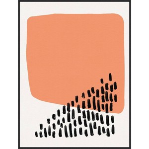 32" x 42" Good Vibes I by Jacob Green Framed Canvas Wall Art Print - Amanti Art: Modern Lithograph, Polystyrene Frame - 1 of 4