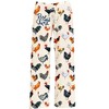 Collections Etc Rise and Shine Rooster Elasticized Waist Drawstring Lounge Pants - 3 of 4