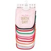Hudson Baby Infant Girl Cotton Bibs 12pk, Holiday Bold Girl, One Size - 2 of 2