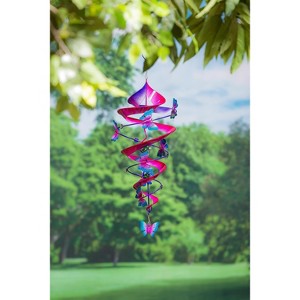 27"H Twirler, 2 Tone Butterfly - 1 of 2