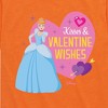 Girls' - Disney Princess - Kisses and Valentine Wishes Short Sleeve Graphic T-Shirt - 2 of 4