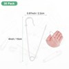 Unique Bargains Sewing Upholstery Spring Lock Blanket Bulk Large Safety Pins 30 Pcs - 3 of 4