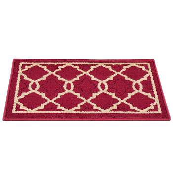 Collections Etc Classic Berber Style Skid-Resistant Backing Rug