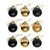 COZONY 25 Pcs 6cm Christmas Tree Ornament Balls, Glitter and Matte Finish Holiday Baubles - 2 of 2