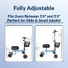 KneeRover Knee Walker Jr Pediatric and Smaller Adult Knee Scooter Blue - 3 of 4