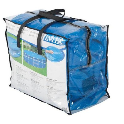 Intex 12-Foot Easy Set and Metal Frame Swimming Pool Solar Cover Tarp (2 Pack)