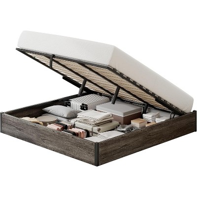 AMERLIFE Lift Up Storage Platform Bed Frame