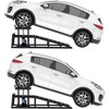 Acekool 2-Piece Hydraulic Lifts | 11,000LB Capacity | 9.8"-15" Height Adjustment | Auto/Truck Service System for Oil Changes & Frame Work - 3 of 4