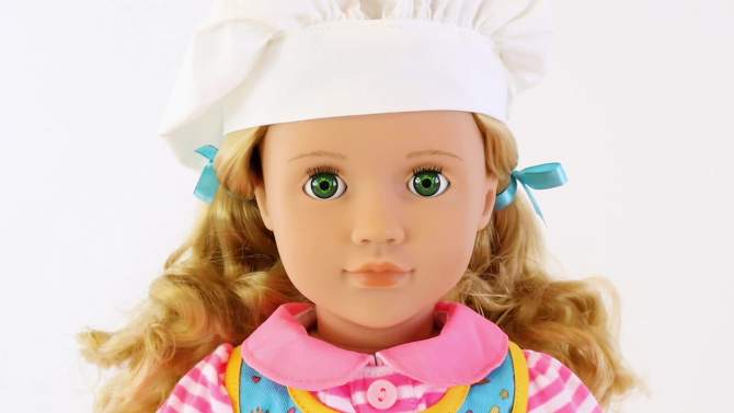 Our Generation Jenny with Storybook &#38; Accessories 18&#34; Posable Baking Doll, 2 of 11, play video