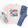 The Juniper Shop Red White and Cute Firework  Youth Short Sleeve Tee - 3 of 4