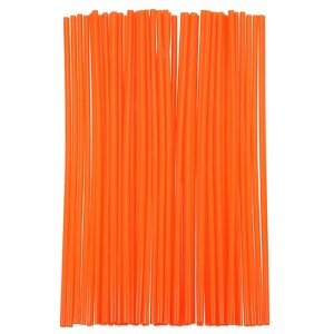 Unique Bargains Universal Dirt Bicycle Wheel Spoke Skins Covers for 8"-21" Rims 144 Pcs - 1 of 3