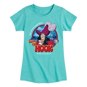 Girls' - Disney - Peter Pan Fitted Short Sleeve Graphic T-Shirt - 1 of 4