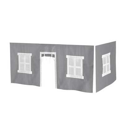 Max & Lily Cotton Underbed Curtain Square