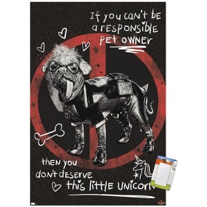 Trends International Marvel Deadpool & Wolverine - Little Unicorn Unframed Wall Poster Prints - 1 of 4