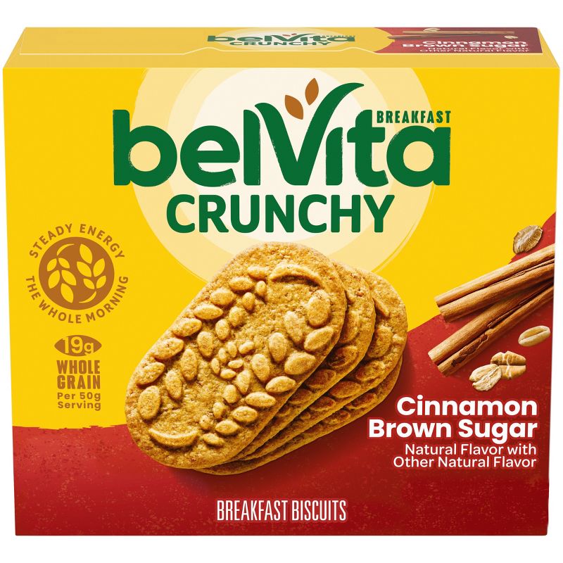 belVita Cinnamon Brown Sugar Breakfast Biscuits - 5 Packs, 1 of 26