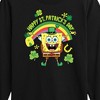 Boys' - SpongeBob Squarepants - Happy St Patricks Day Long Sleeve Graphic T-Shirt - 2 of 4