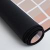 Menina Lisboa Terracotta Color Block Stripes Desk Mat - 4 of 4