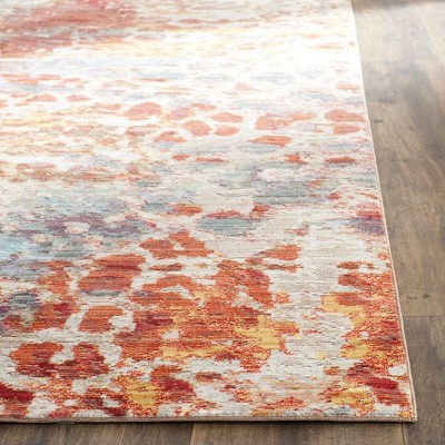 Valencia Multi-Color Synthetic 5' x 8' Area Rug