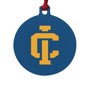 Ithaca College Secondary Logo Aluminum Holiday Christmas Tree Ornament - 1 of 4