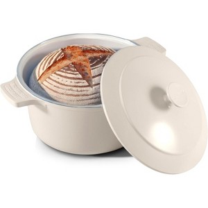 Gotham Steel Dutch Oven 5 Qt Pot With Lid Nonstick Ceramic Cooking Hot Pot Cast Aluminum Induction Stock Pot - 1 of 4