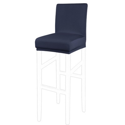 PiccoCasa Bar Pub Counter Height Side Stretch Chair Covers with Elastic Band