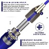 RDX Sports Jump Rope Non Slip Aluminum Handles, 10.3FT Tangle-Free 2 Adjustable Steel Cables Speed Rope, Fitness Exercise Weight Loss - 2 of 4
