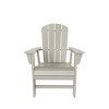 WestinTrends 5 Piece Outdoor Patio Dining Square Table and Curved Back Armchair Set - 4 of 4