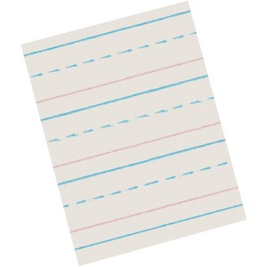 School Smart Zaner-Bloser Paper, 3/8 Inch Ruled, 8 x 10-1/2 Inches, 500 Sheets - 1 of 4