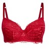 Women's Plus Size Irina Underwire Demi Bra - ruby | FOX & ROYAL - 2 of 3