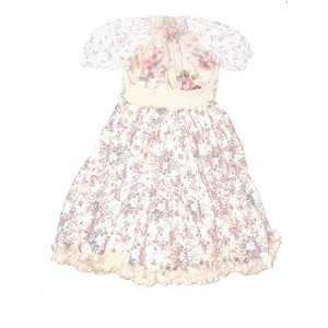 Mi Amore Gigi Floral Peasant Dress - 1 of 2