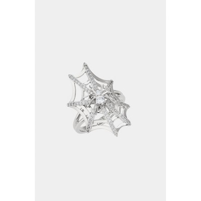 AJOA SPOOKY SPIDER WEB RING