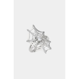 AJOA SPOOKY SPIDER WEB RING - 1 of 4