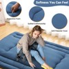 Bedroom Floor Mattress Solid Casual Living Room Furniture Japanese Sleeping Mattress Foldable Tatami Mat Floor Bed RV Mattress for Sleeping Dorm - 3 of 4