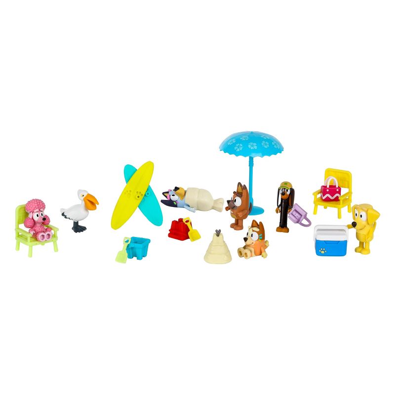 Bluey Figure &#38; Accessory Beach Multipack (Target Exclusive), 4 of 14