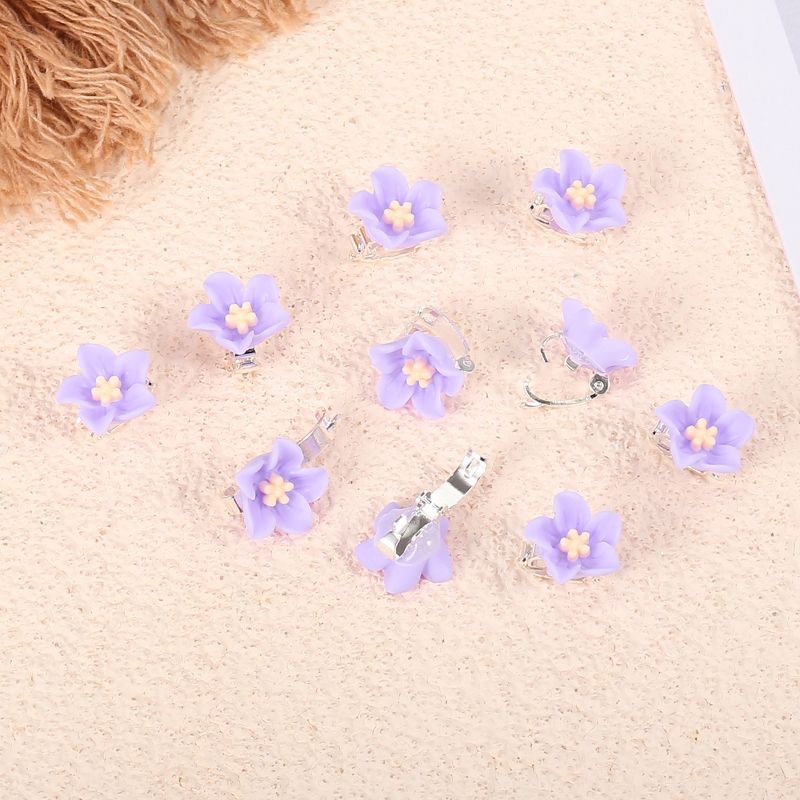 Unique Bargains Girl's Cute Small Flower Hair Clips 20 Pcs, 5 of 7