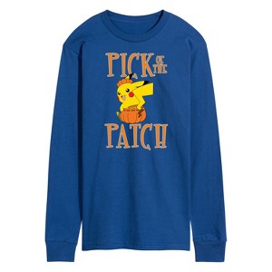 Men's - Pokémon - Pick Of The Patch Long Sleeve Graphic T-Shirt - 1 of 4